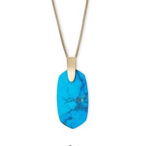 Kendra Scott  Blue Pendant Necklace